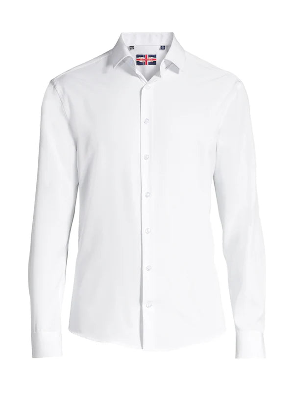 Solid Micofiber Sport Shirt L/S