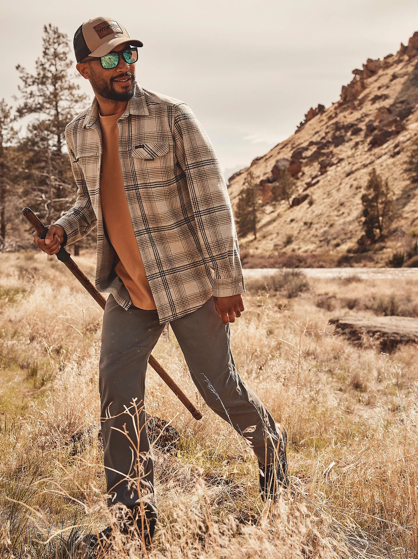 WRG Grid Fleece Pant