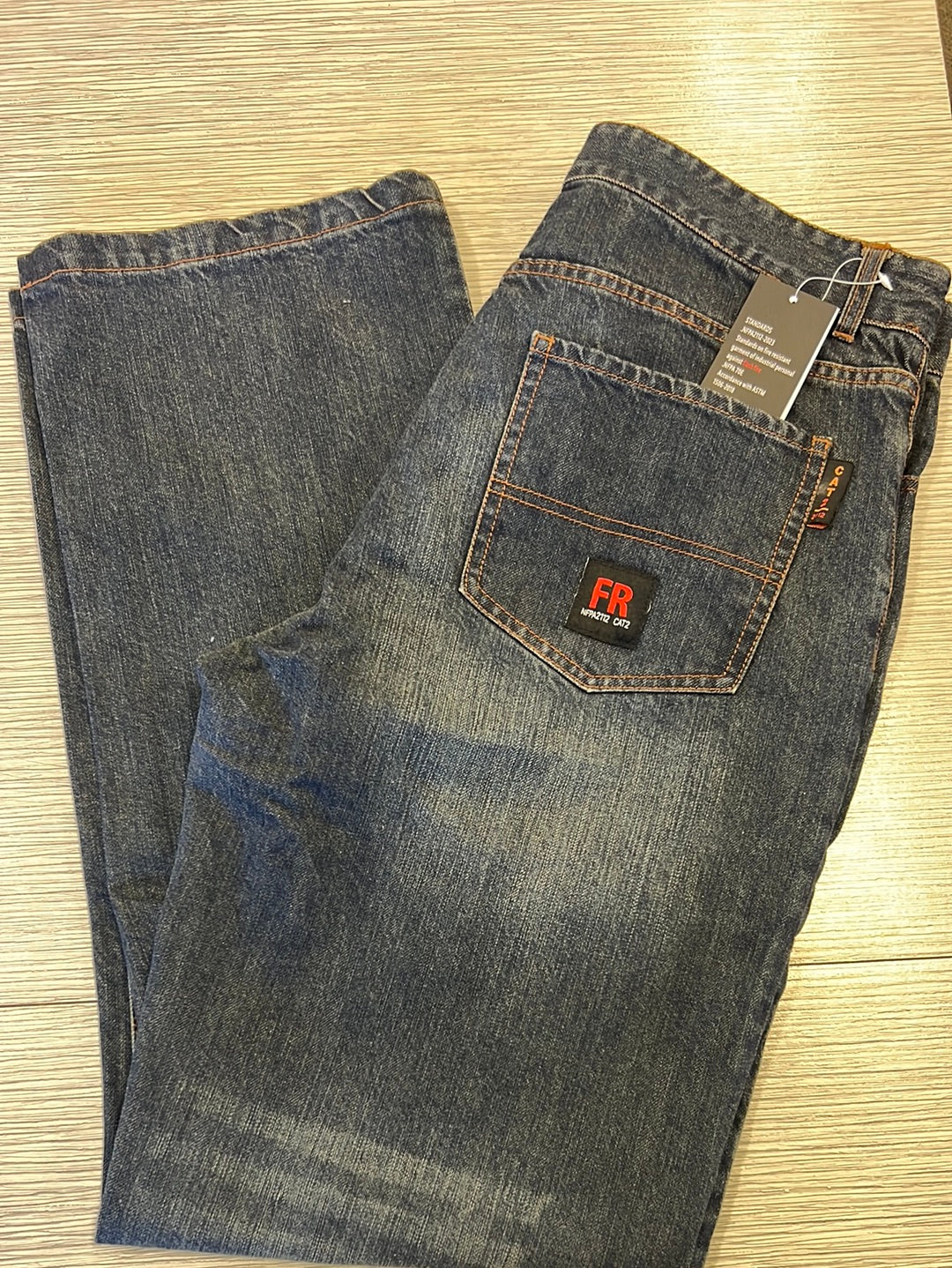 12OZ Fire Retardant Jeans Cross