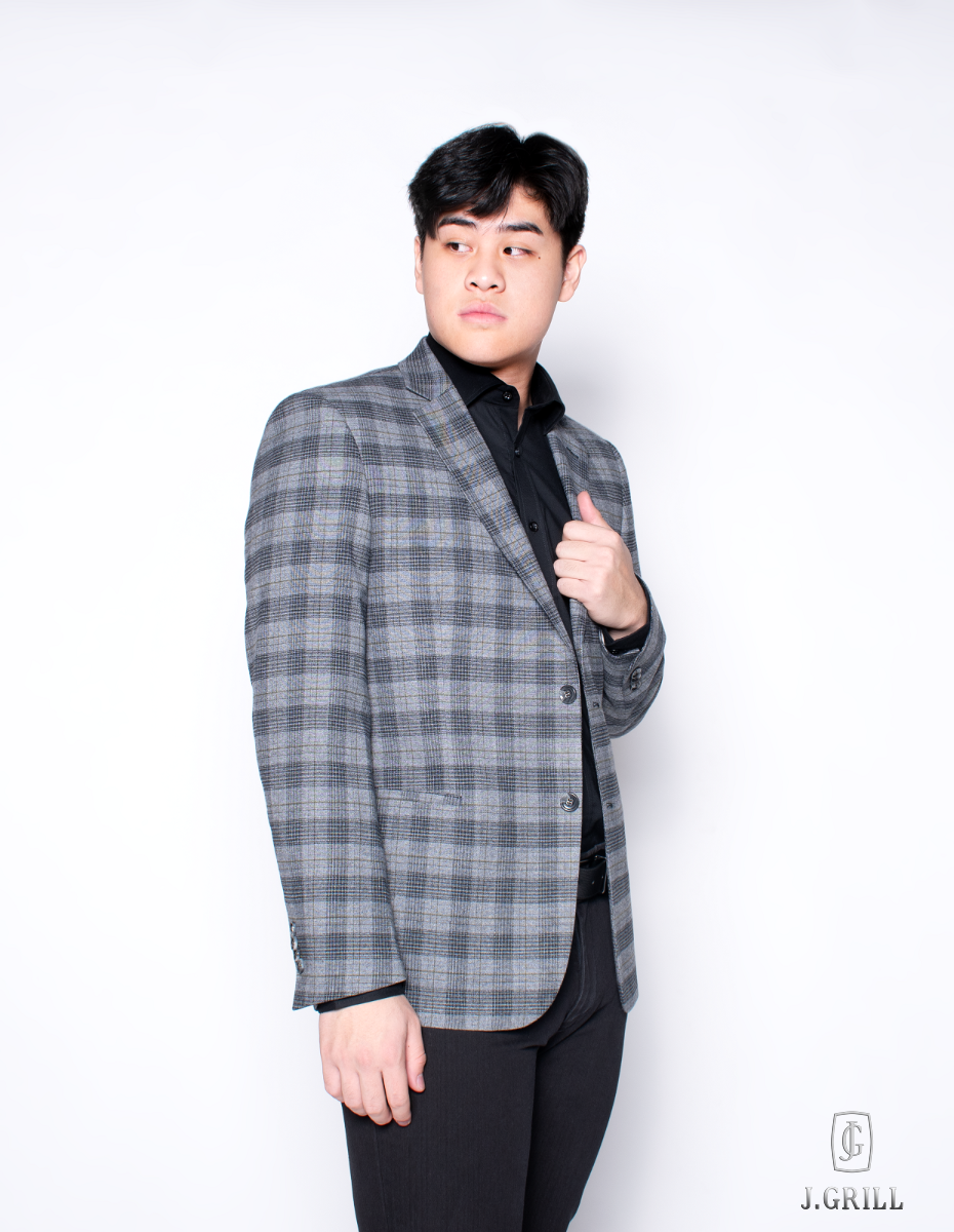 Neat Pattern Sport Jacket