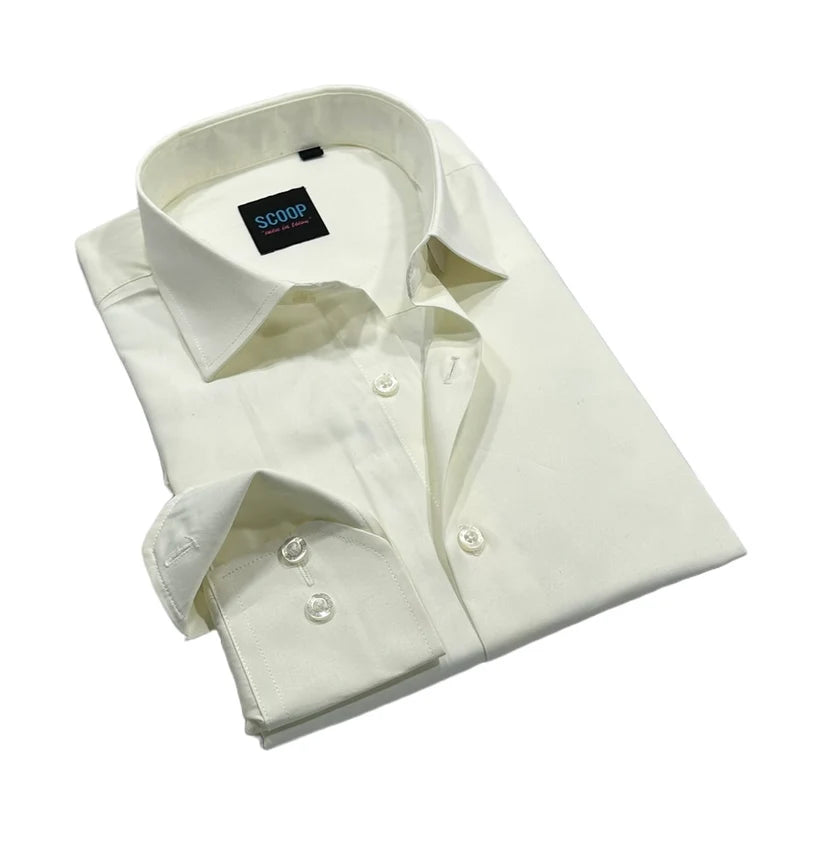 Scoop Dress Shirt