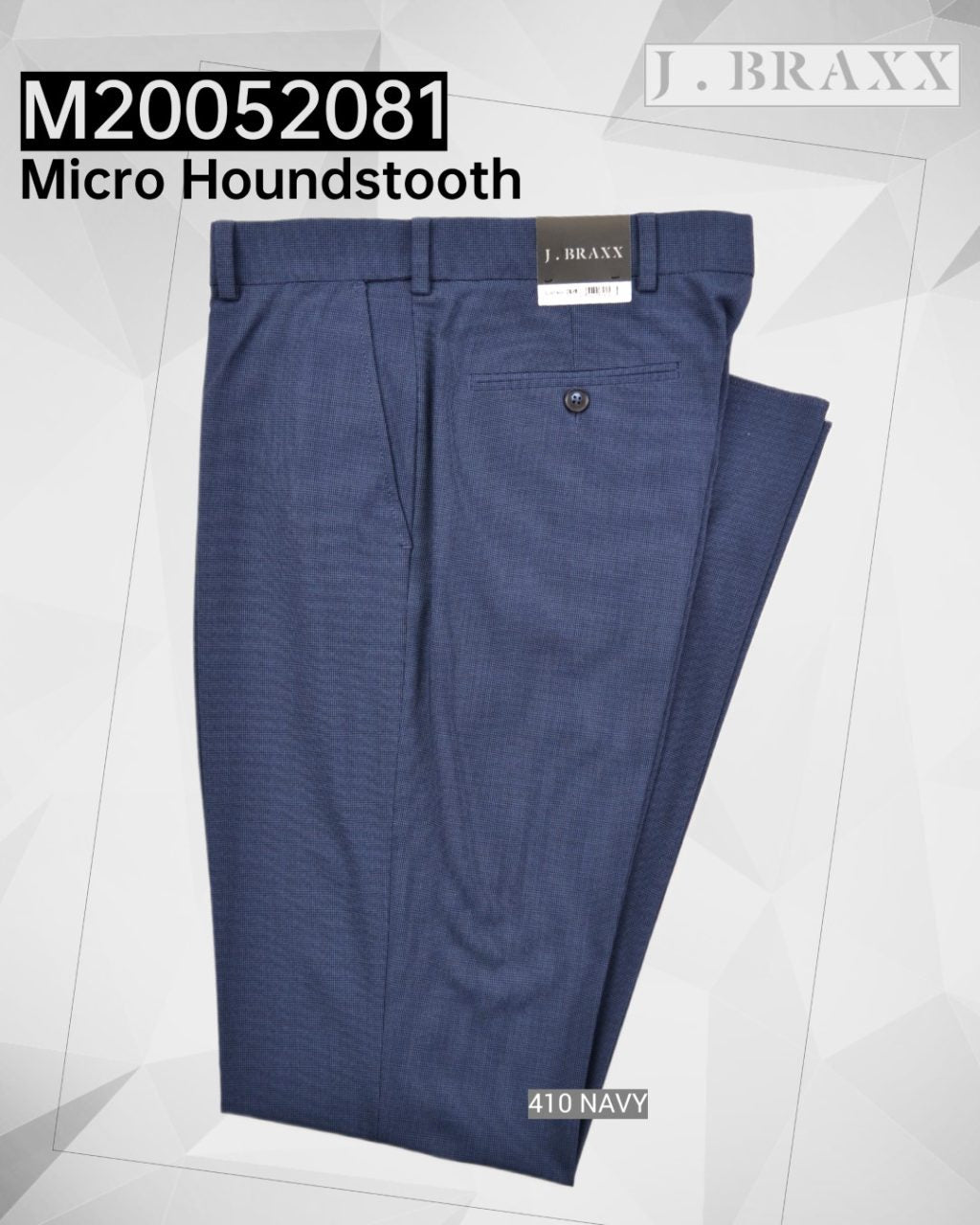 Barris NVY Puppy Tooth Pants