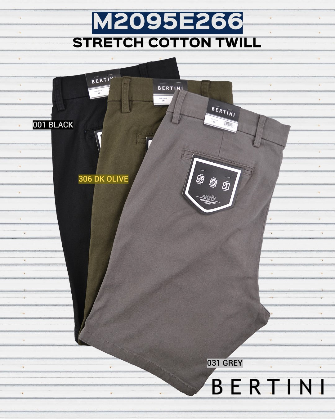 Ellis STR Cotton Twill