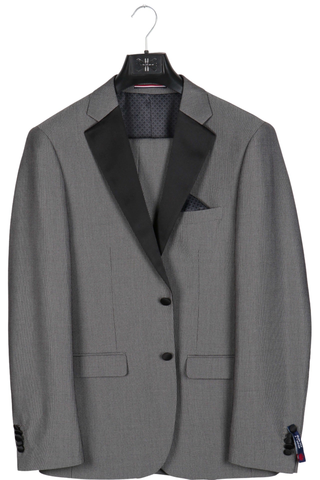 S.L Satin Lapel Tuxedo Suit
