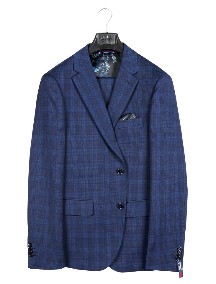S.L Notch Lapel Fashion Suit