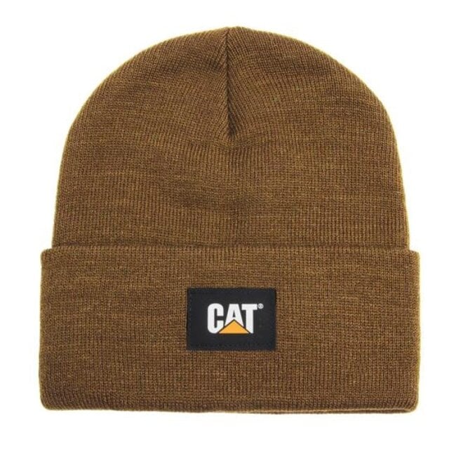 Cat Label Cuff Beanie