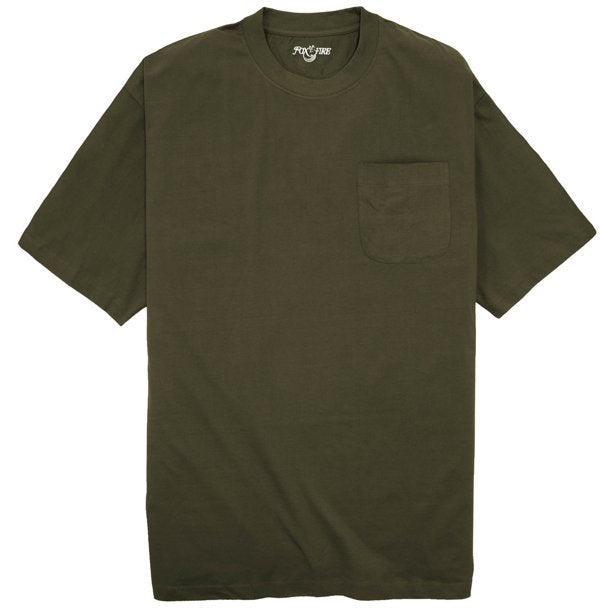 B&T Heavy Weight Pocket T-Shirt Fox Fire