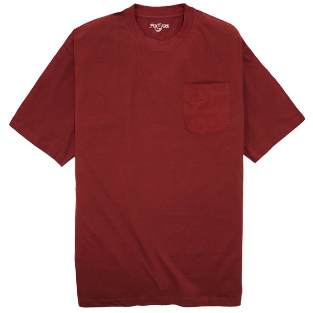 B&T Heavy Weight Pocket T-Shirt Fox Fire