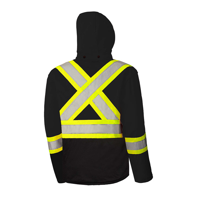 Soft Shell Traffic Jacket Refl Tape
