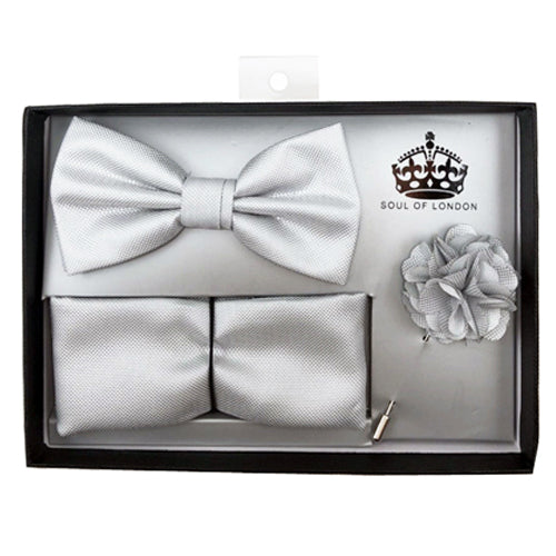 3 pc Bow Tie Set Soul of London