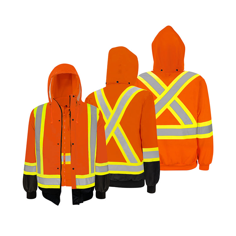 3in1 Winter Refl Traffic Jacket