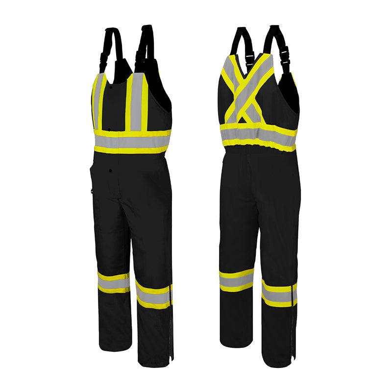 Winter Traffic Bib Overalls Refl