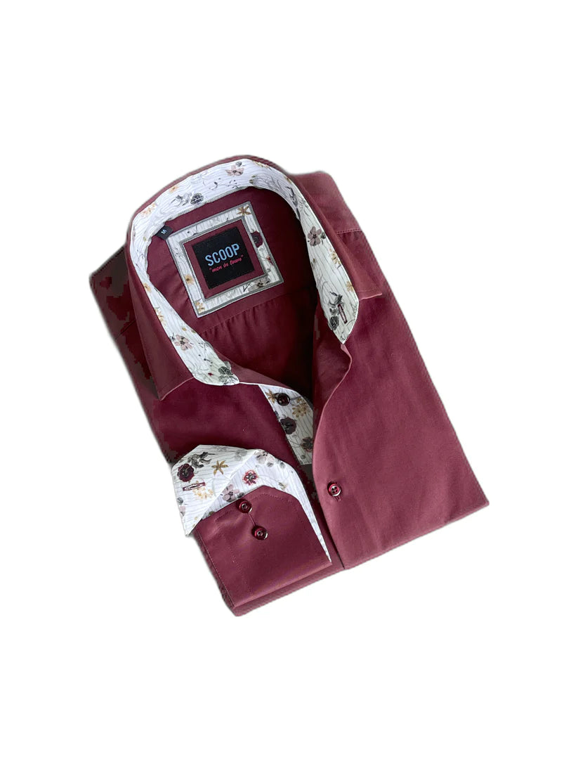 Scoop Dress Shirt