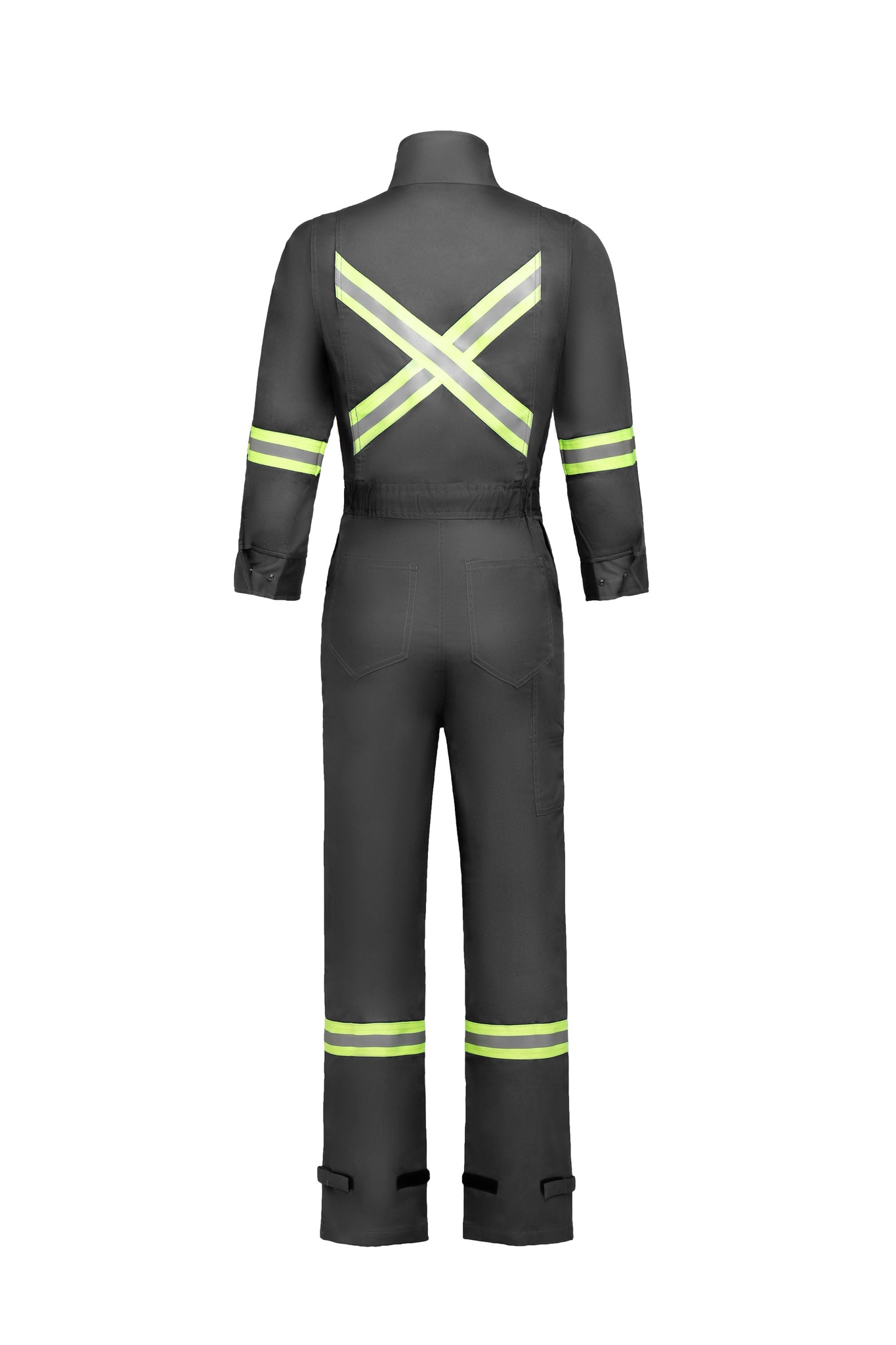 7oz Black Origin FR Coveralls W/Stripes