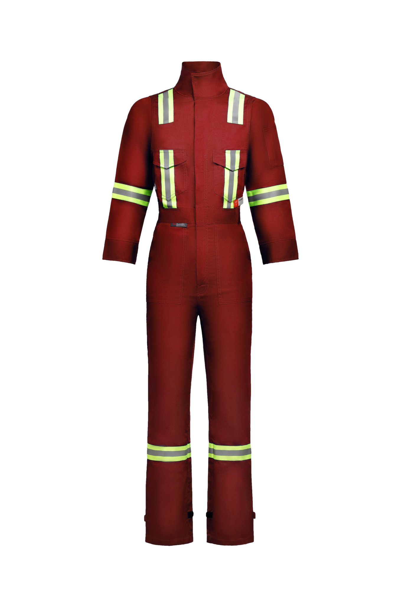 7oz Red Origin FR Coveralls W/Stripes