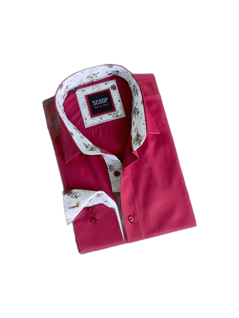 Scoop Dress Shirt
