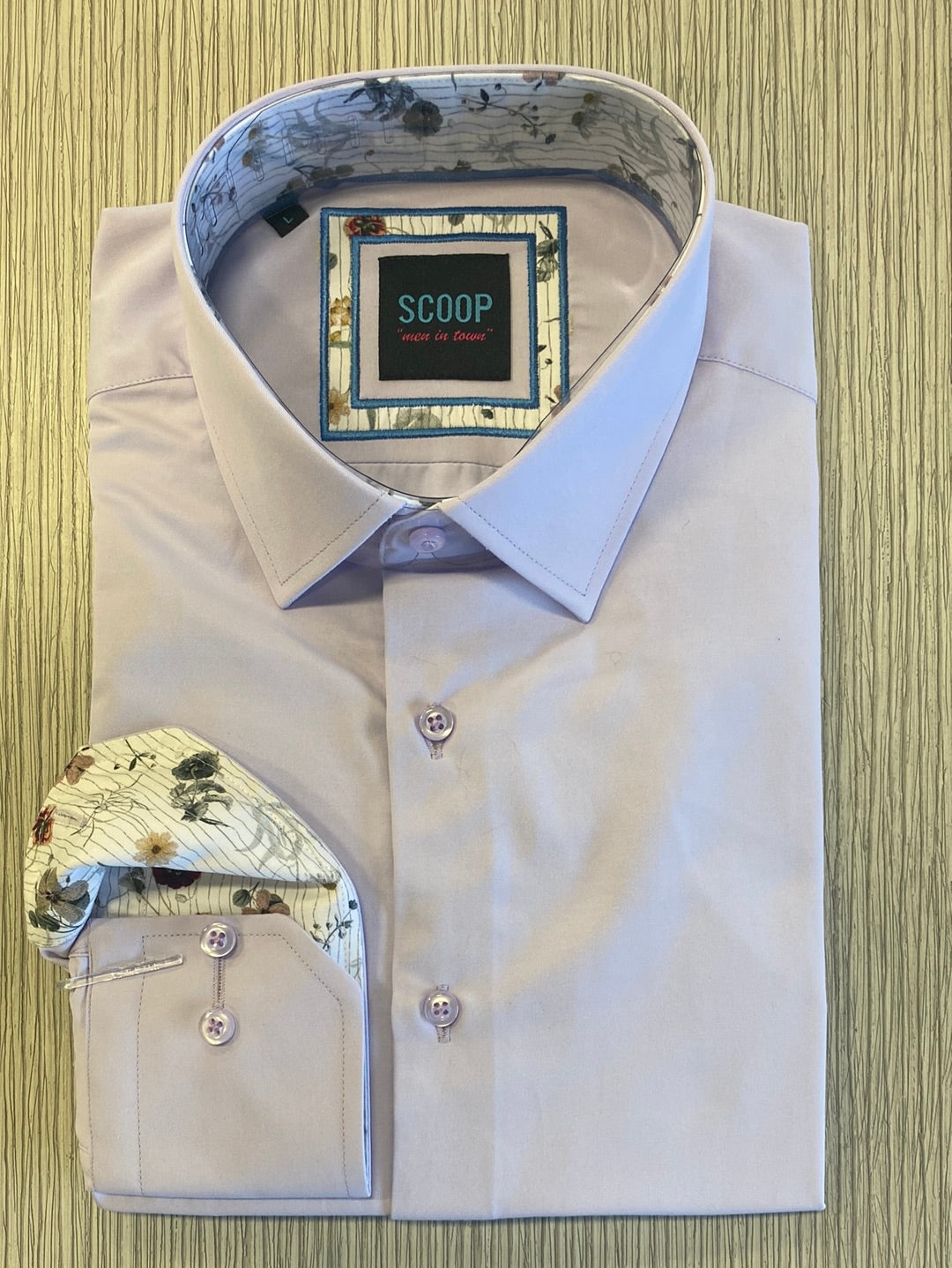 Scoop Dress Shirt