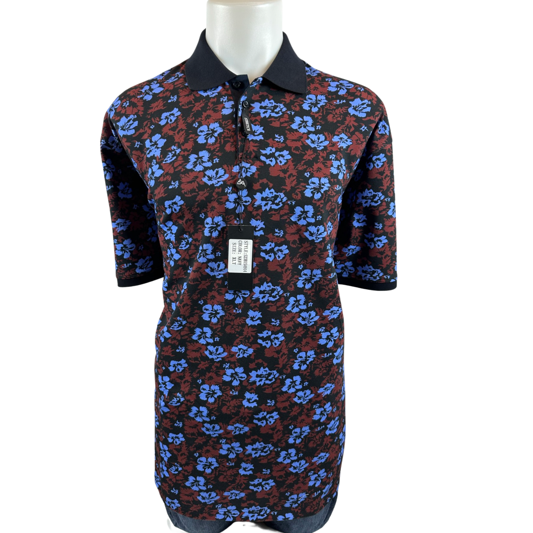 B.I Print Polo Shirt