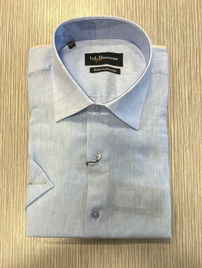 L.H Gold S/S Solid Linen  Shirt