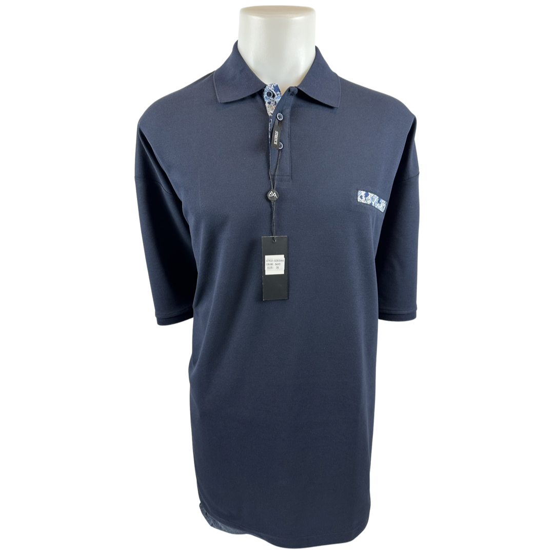 B.I Solid Polo Shirt