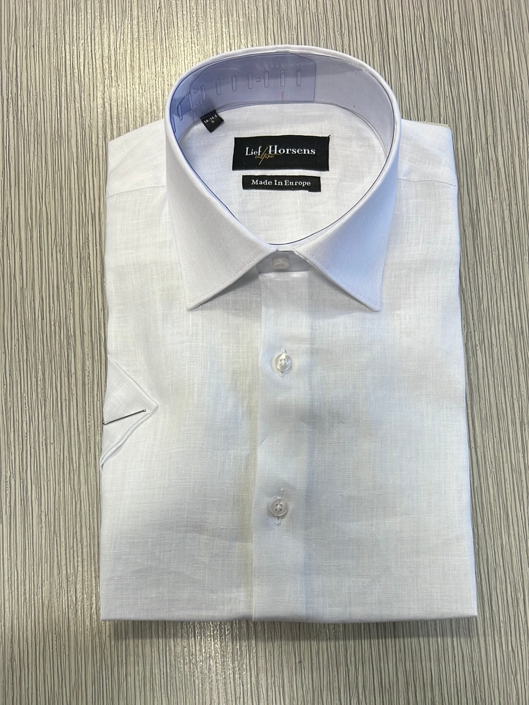 L.H Gold S/S Solid Linen  Shirt