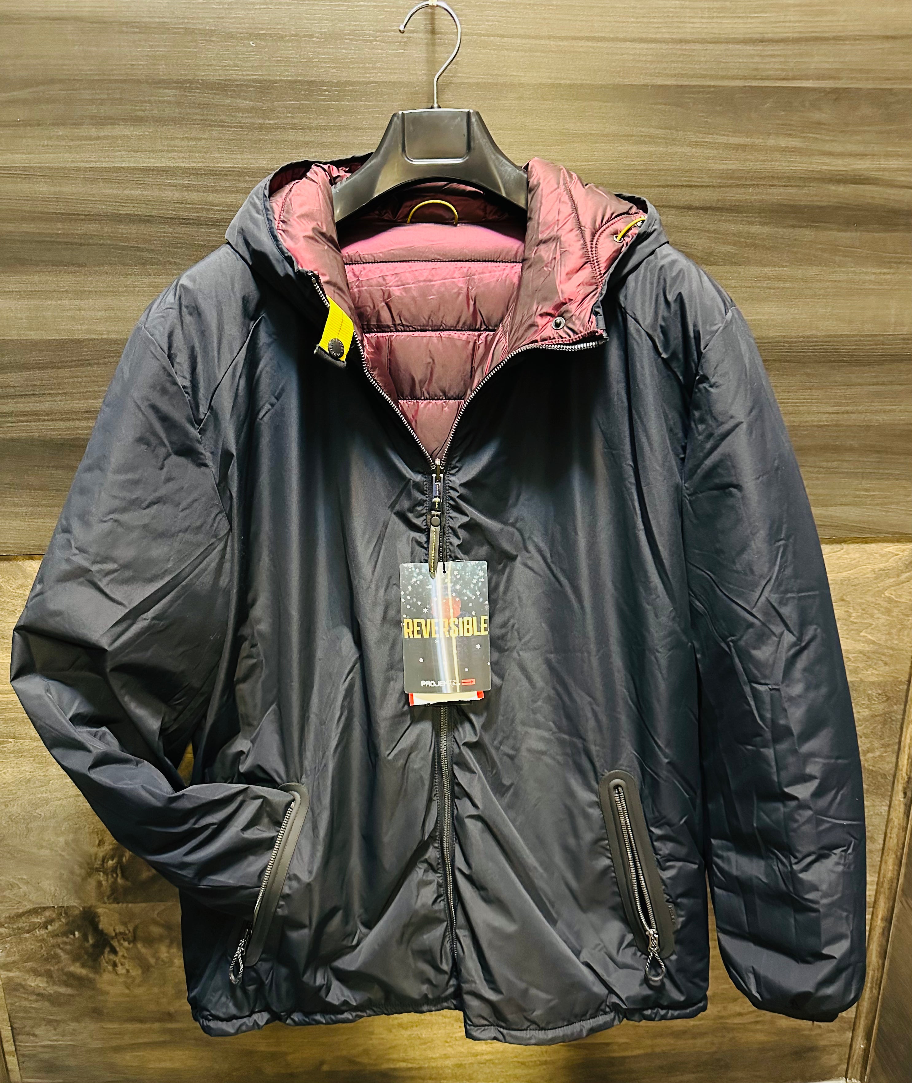 P.Raw Reversible Hoodie