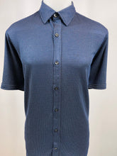 Minimal Pattern Knitted S/S Shirt