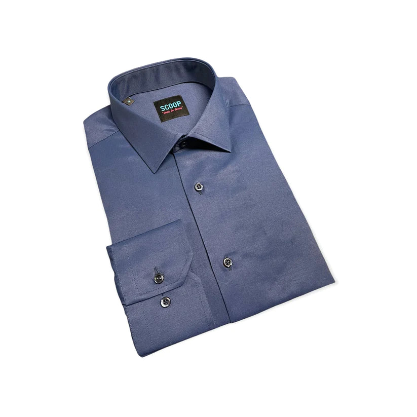 Scoop Dress Shirt