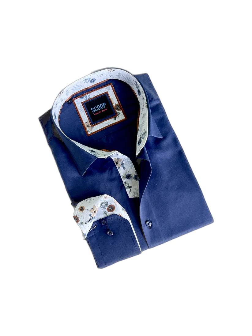 Scoop Dress Shirt