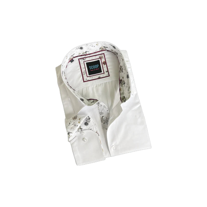 Scoop Dress Shirt