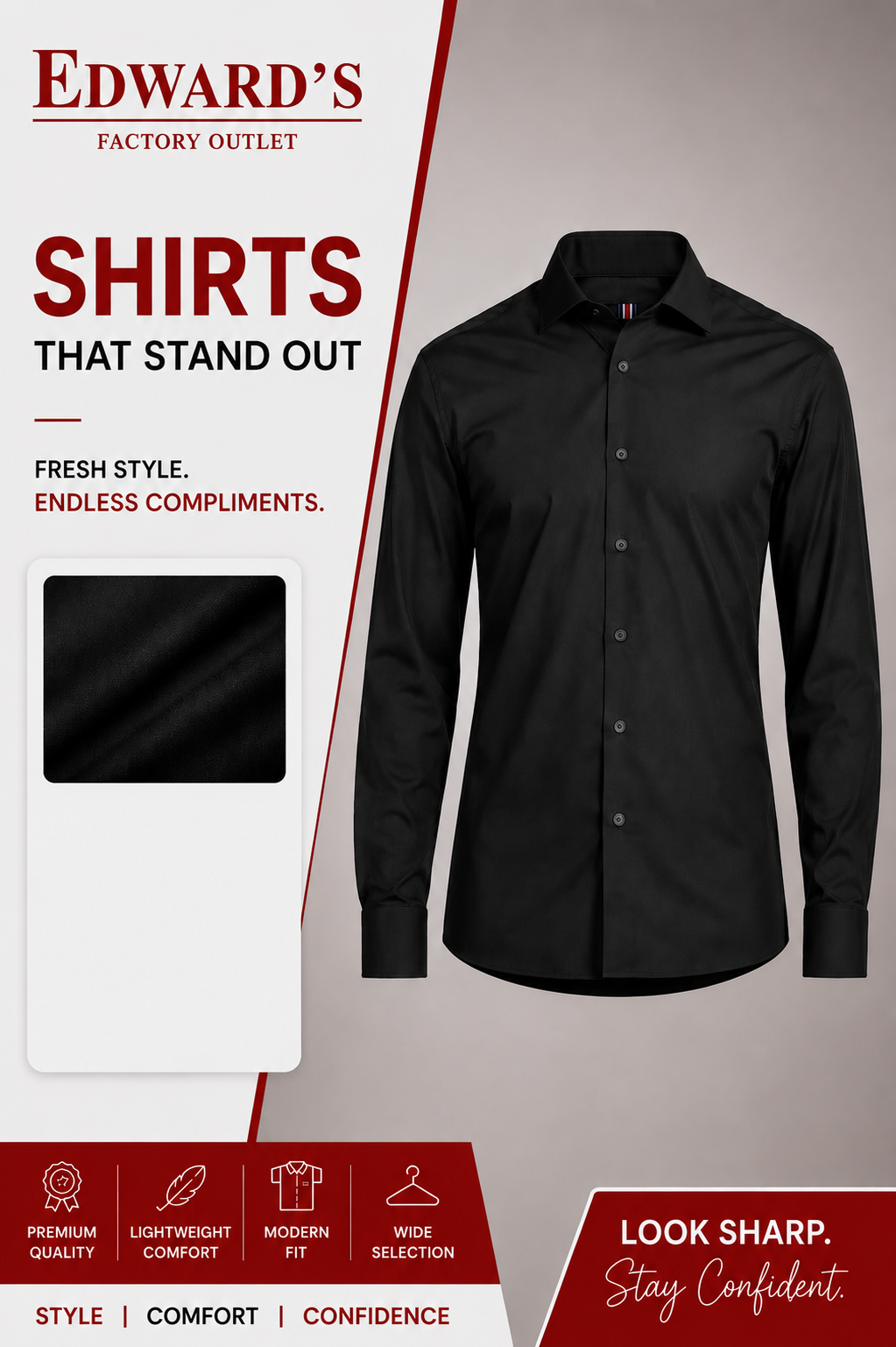 S.L. Dress Shirt L/S