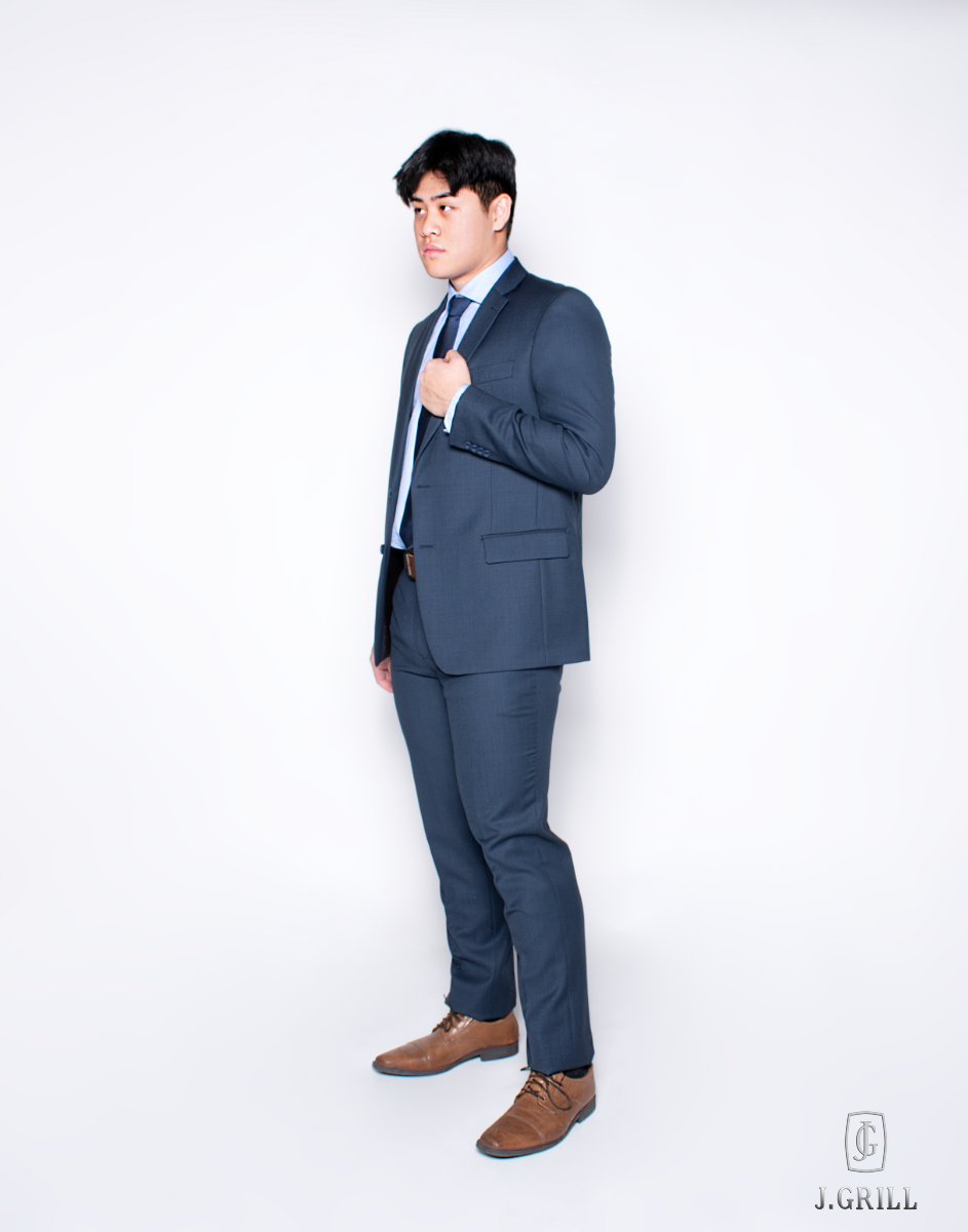 Birdseye Wool Suit