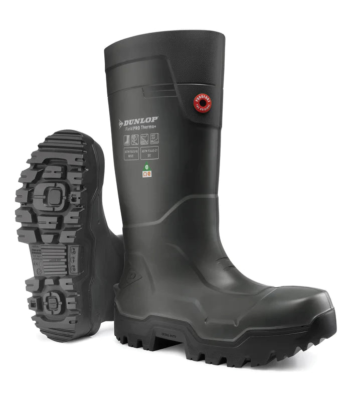 Field Pro Thermo CSA Full Safety Boots-Black