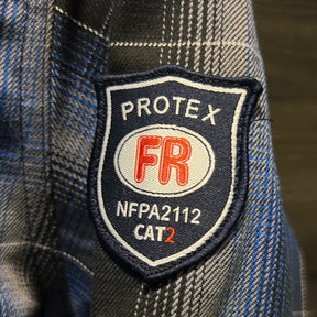 FR Plaid Snap Button Shirts