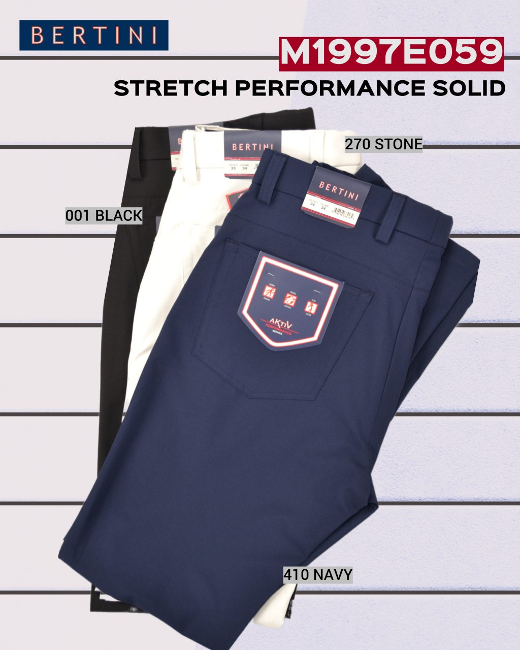 Kurt Stretch Tech Performance  Pant