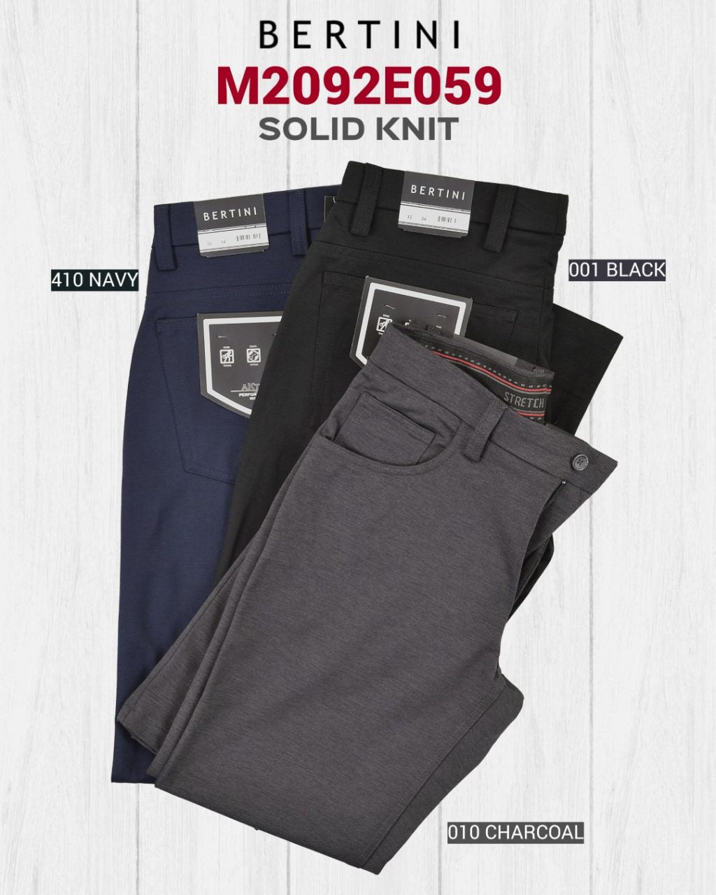 Kurt:Liner Knit Pants