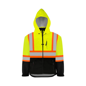 Soft Shell Traffic Jacket Refl Tape