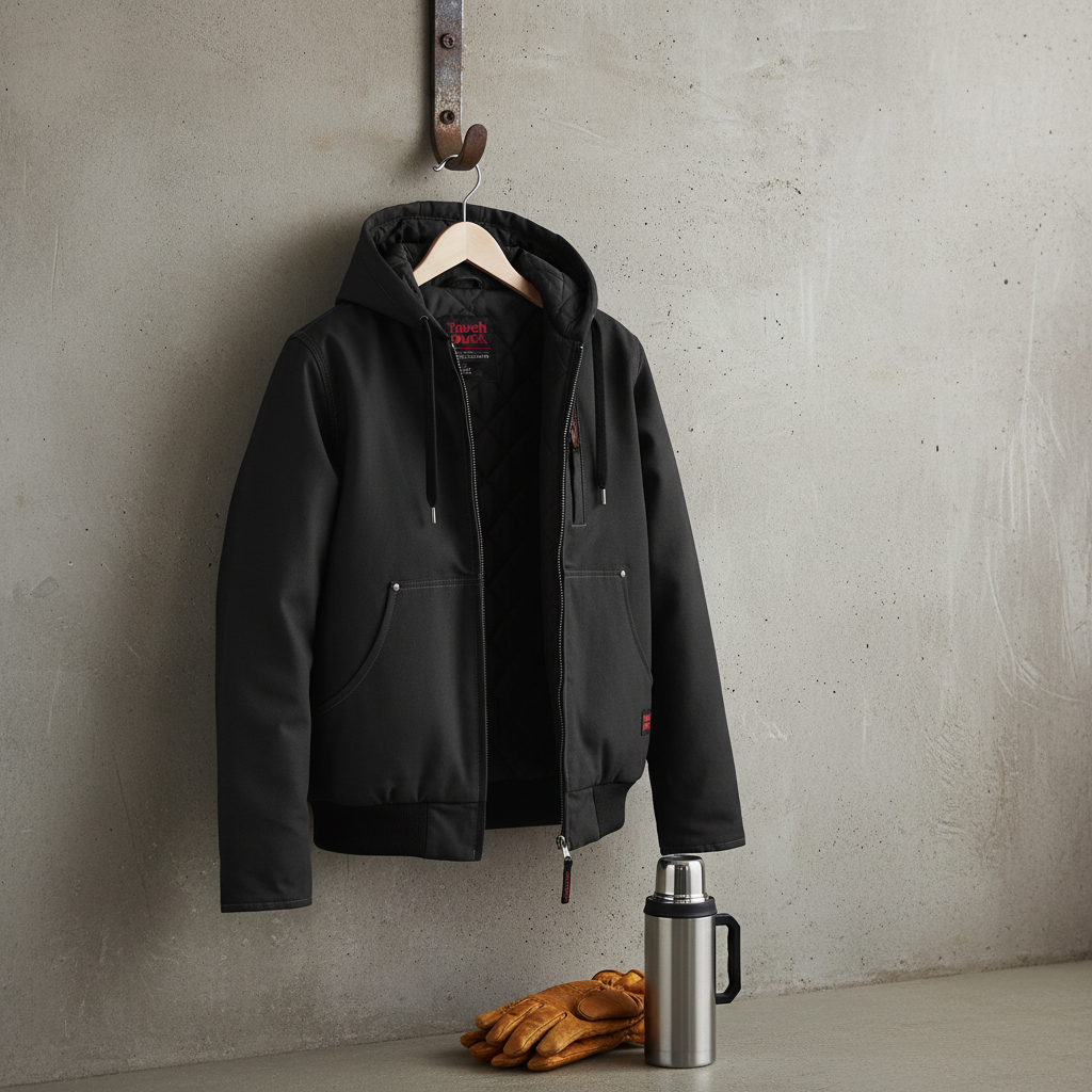 Hooded Duck Bomber Jacket