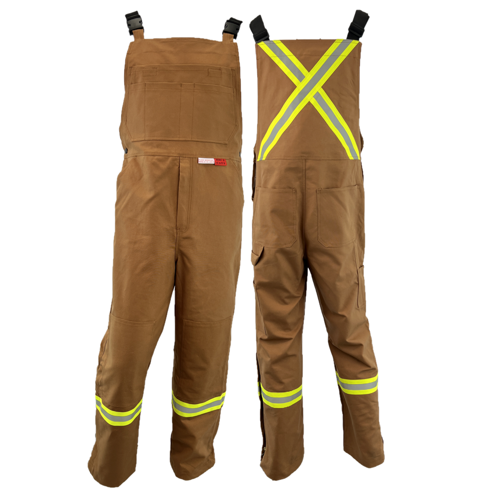 Duck Fire Retardant Bibs HRC2