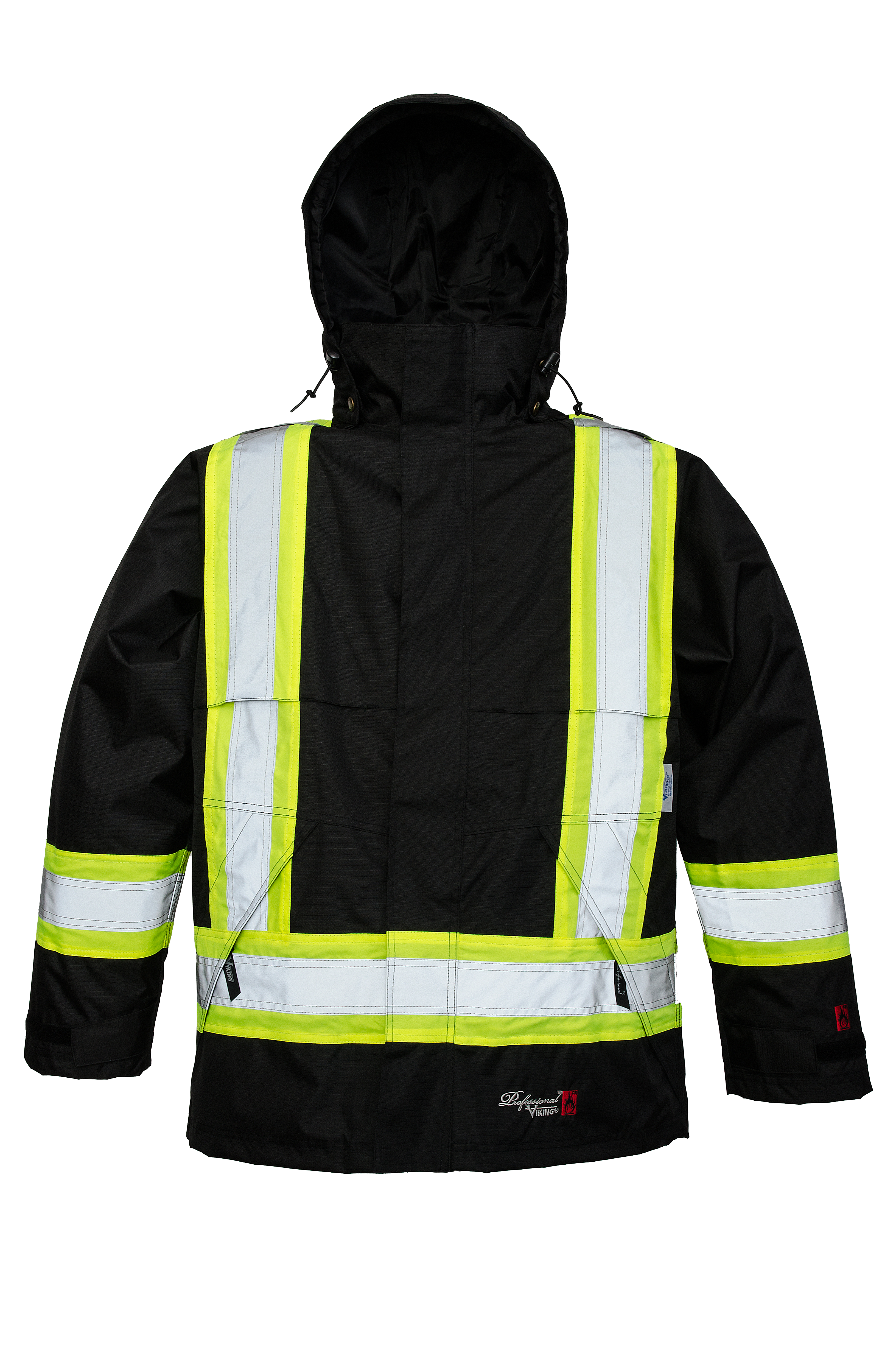 VK FR Rain Jacket W/Stripes