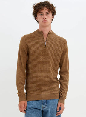 P.Z Mock Zip Sweater