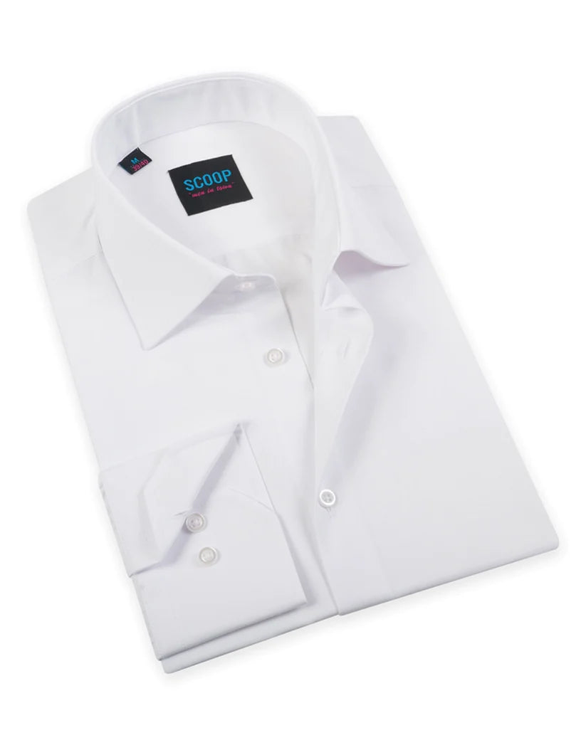 Scoop Dress Shirt