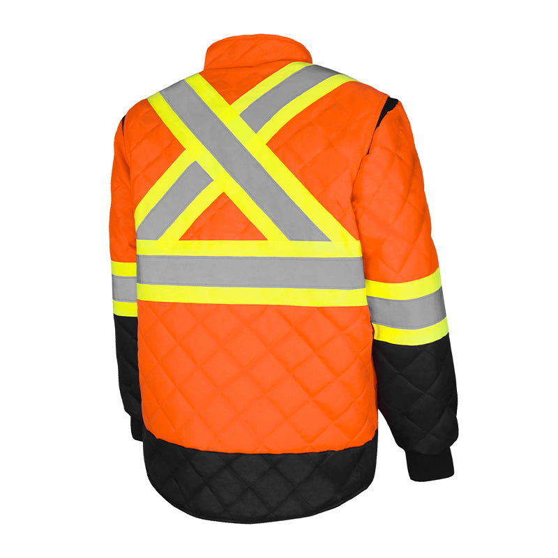 Refl Quilted Traffic Freezer Jacket