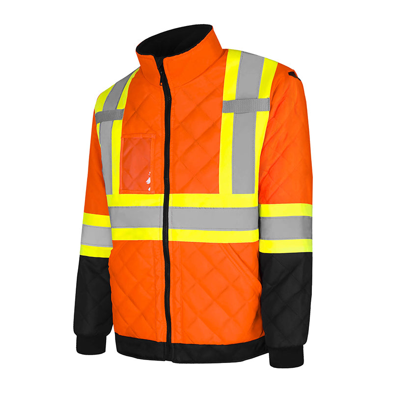 Refl Quilted Traffic Freezer Jacket