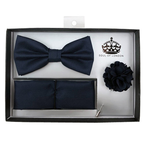 3 pc Bow Tie Set Soul of London