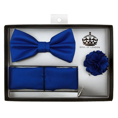 3 pc Bow Tie Set Soul of London