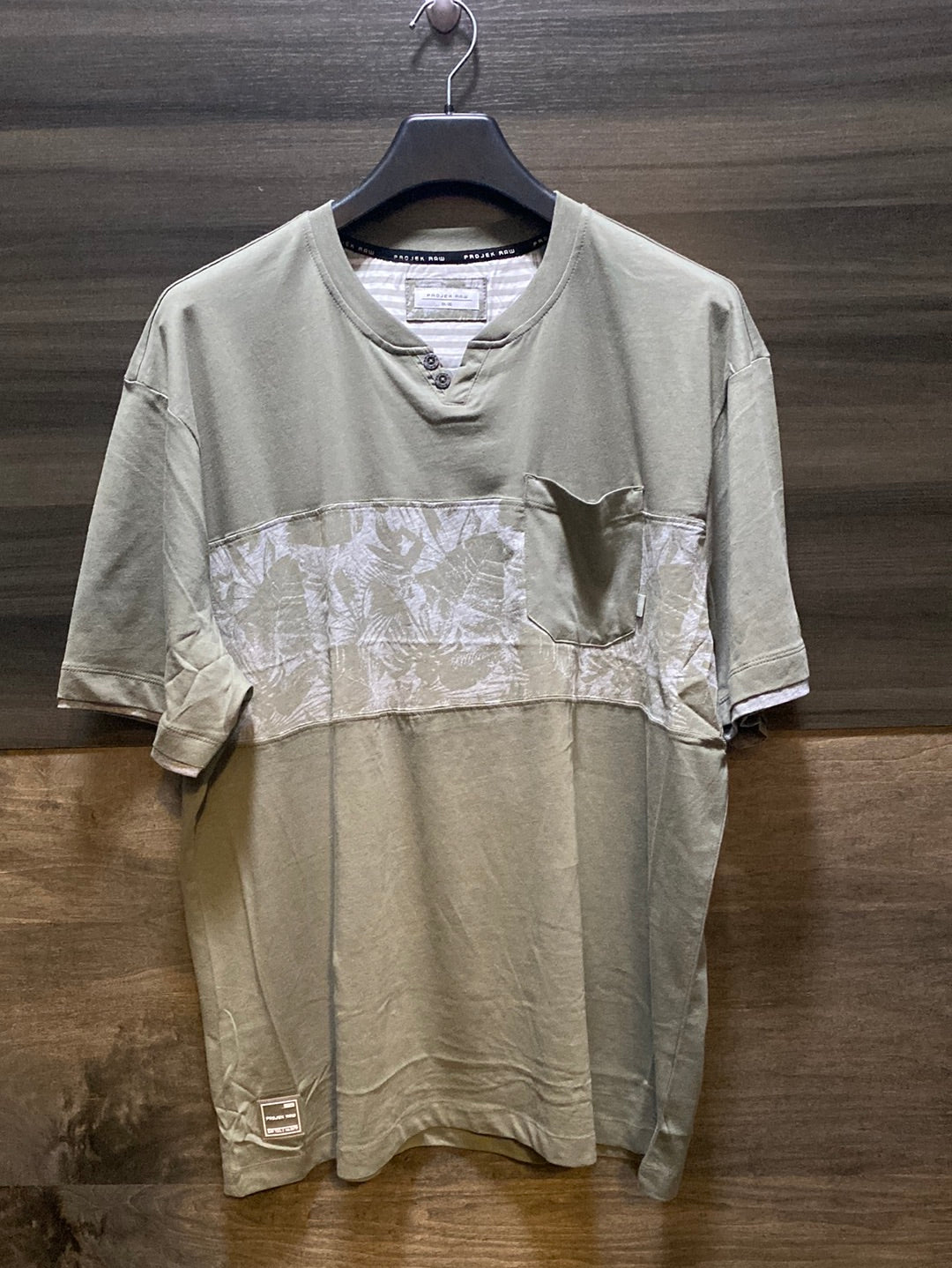 Notched S/S Crew Neck