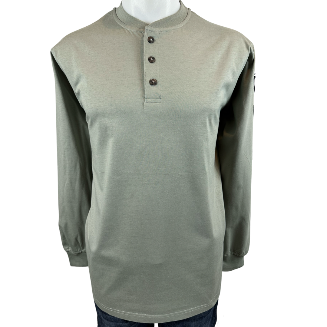 Fire Retardant Henley Shirt