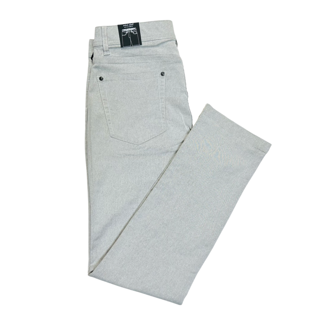 Matt 2 Tone Stretch Denim Flex Waistband