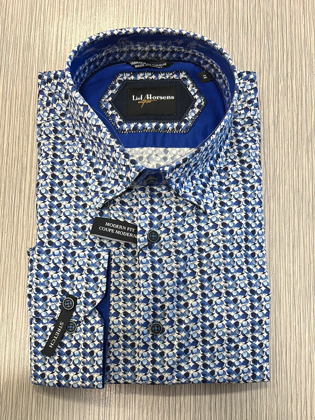 L.H Gold  L/S Print  Shirt
